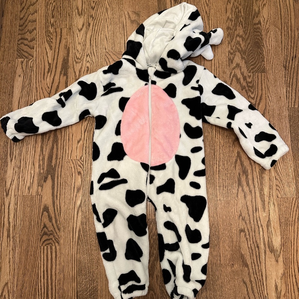 Kids cow costume